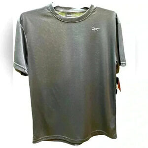🆕 Unisex Gray Reebok Athletic Shirt, Size L